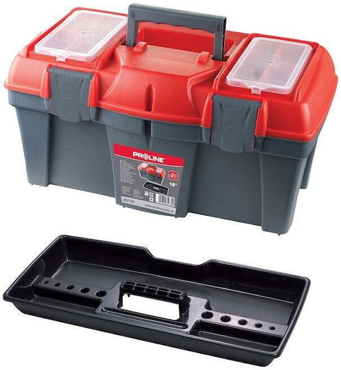 Proline Hand Tool Case Plastic Dimensions: W55xD36.7xH27cm