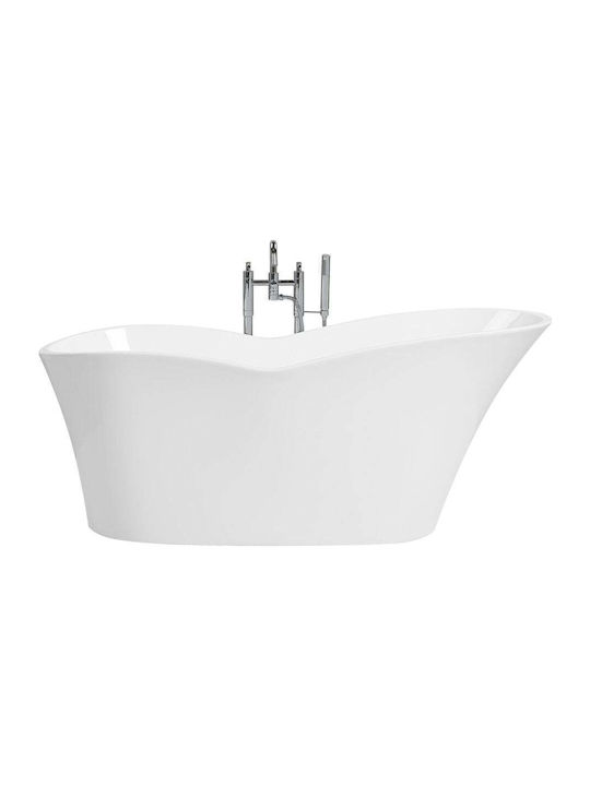 Beliani Acrylic Freestanding Bathtub 170x80cm
