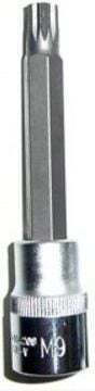 Jonnesway Bit-Stecknuss mit Spline-Bit und Antriebsvierkant 1/2'' Größe M14x100mm 1Stück