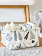 Zeller Aufbewahrungskorb Stoff Weiß 36x25x18cm 1Stück