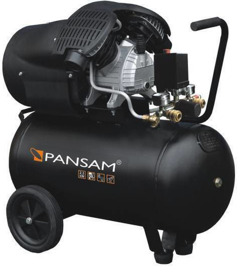 Pansam Μονοφασικό Κομπρεσέρ Αέρος με Ισχύ 3.06hp και Αεροφυλάκιο 50lt