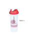Dunlop Plastic Protein Shaker 550ml Red