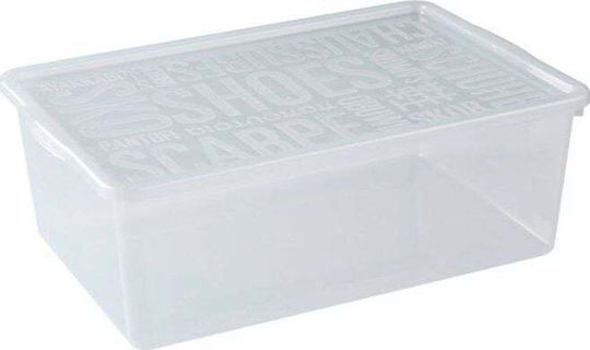 Plast Team Plastic Storage Box with Lid 7lt