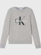 Kinder-Sweatshirt Gray Monogram