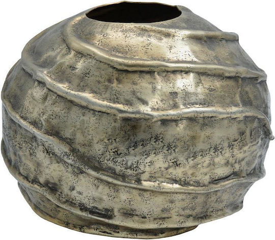 Fylliana Vază Decorativă Metalic Fl1320 Auriu 19x26x26cm 1buc