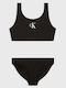 Calvin Klein Kids Swimwear Bikini Black