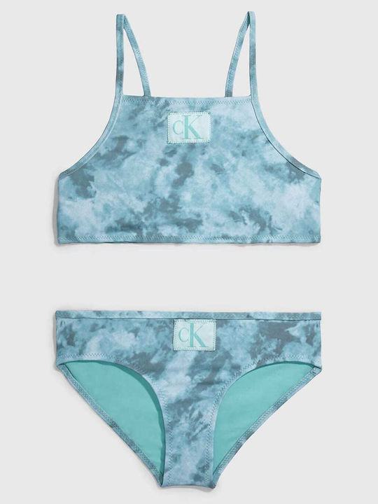 Calvin Klein Kids Swimwear Bikini Light Blue