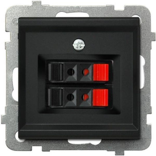 Ospel Socket Speakers in Black color GG-2R/m/33