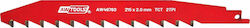 AWTools AW49760 Lama pentru materiale de constructii 215mm