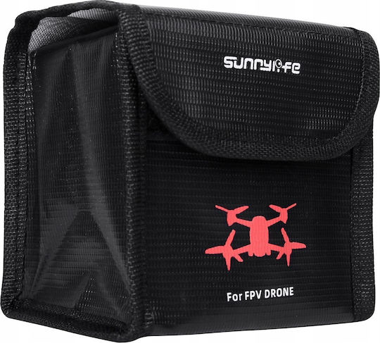 Sunnylife Θήκη Μεταφοράς Μπαταρίας Μαύρη για DJI FPV