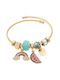 Watermelon Bracelet Aa-5301-8 Gold Bag To Bag