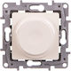 Legrand Niloe Χωνευτός Διακόπτης Dimmer χωρίς Πλαίσιο Κλασικός Περιστροφικός 300W σε Εκρού Χρώμα