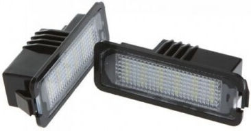 Lumini pentru plăcuțele de înmatriculare Lumini LED pentru Volkswagen Magazin online de golf / Passat / Passat CC / Gândac / Phaeton / Eos / Scirocco / Bora / Touareg / Tiguan 2buc