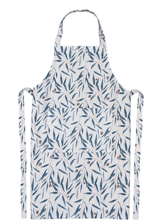 Madi Apron Blue 79x63cm