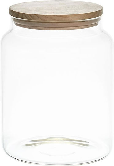 Cook Concept Βάζο Γενικής Χρήσης με Καπάκι Γυάλινο Διάφανο 2400ml
