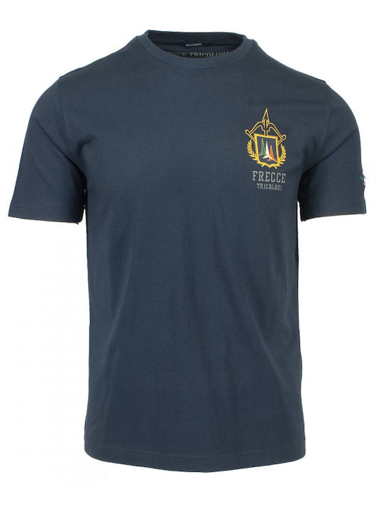 Aeronautica Militare T-shirt Bărbătesc cu Mânecă Scurtă BLUE
