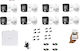 Hikvision Sistem de Supraveghere Camere Supraveghere video cu Recorder