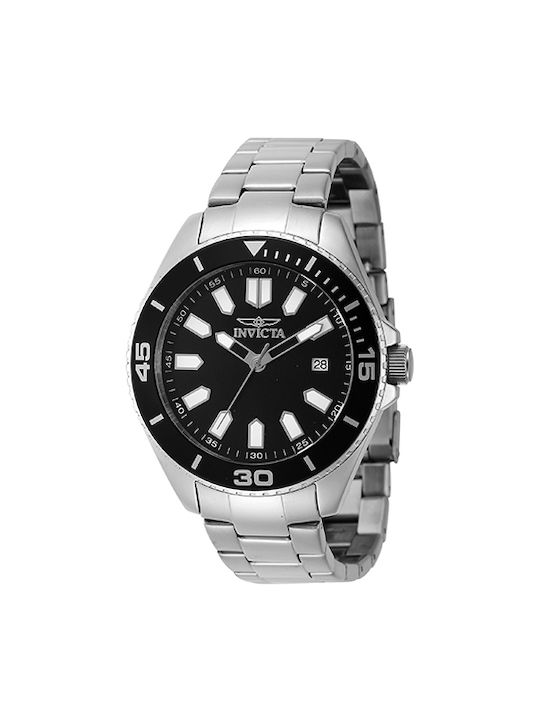 Invicta Watch Battery with Silver Metal Bracelet