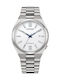 Citizen Tsuyosa Men's Watch 40mm Chronograph Automatic with Silver Metal Bracelet