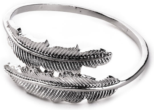 Affek Design Adrianne Napkin Holder Silver Feathers Sr. 4cm x h 2cm