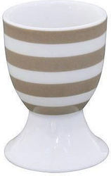 Egg Holder Stripes Taupe