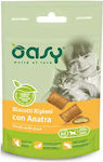 Oasy Snack Treats with Duck for Adult Cats 60gr