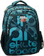 No Fear School Bag Backpack Elementary, Elementary in Blue color 30lt