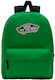 Vans School Bag Backpack Junior High-High School in Green color 22lt