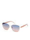 Guess Ochelari De Soare Pentru Femei Cu Ramă Metalică Neagră Și Lentile Multicolore Degrade GU00102 28W
