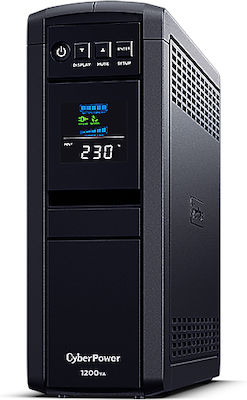 CyberPower UPS Line-Interactive 1200VA 720W με 6 Πρίζες