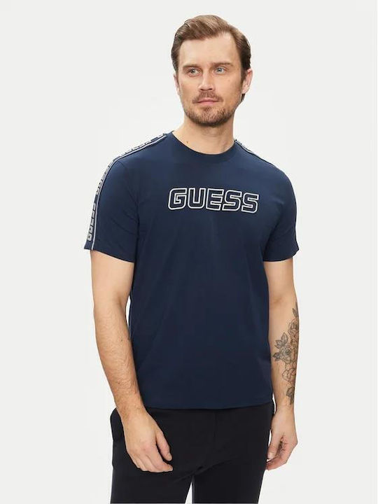 Guess T-shirt Σκούρο Μπλέ
