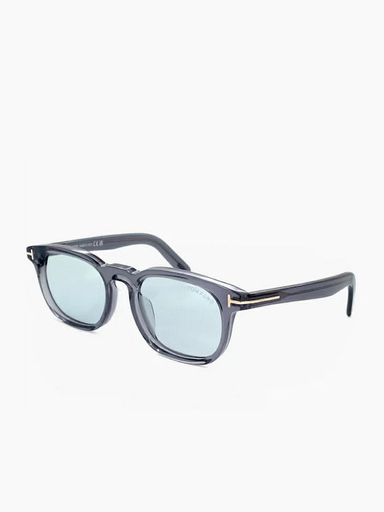 Tom Ford Γυαλιά Ηλίου με Γκρι Κοκκάλινο Σκελετό και Γαλάζιο Φακό FT1122 20A