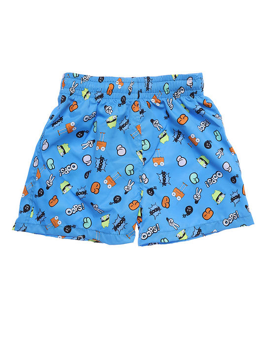 Yours Kinder Badeanzug Badeshorts Blue