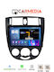 Carmedia Sistem Audio Auto 2DIN (Bluetooth/USB/WiFi/GPS/Apple-Carplay/Android-Auto) cu Ecran Tactil 10.36"