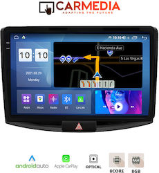 Carmedia Car-Audiosystem 2DIN (Bluetooth/USB/WiFi/GPS) mit Touchscreen 10.36"