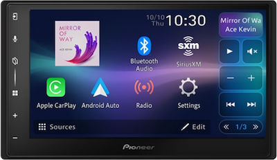 Pioneer Ηχοσύστημα Αυτοκινήτου (Bluetooth/USB/WiFi/GPS/Apple-Carplay/Android-Auto) με Οθόνη Αφής 8"