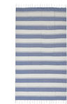 Strandtuch Pestemal Baumwolle Blau-Weiß 90x180cm Ble 5-46-509-0046