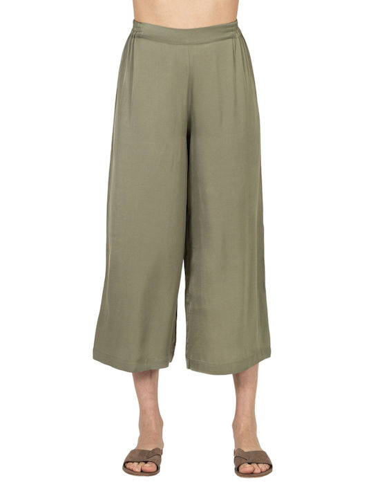 Aggel Femei Pantaloni culottes Khaki