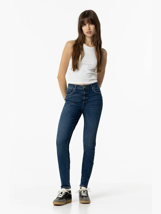 Tiffosi Womens Women's Jean Trousers in Skinny Fit Blue