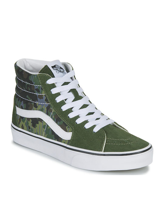 Vans Sk8-Hi Pentru Femei Tip Botine Verzi