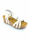 Boxer Anatomic Women's Leather Platform Shoes White