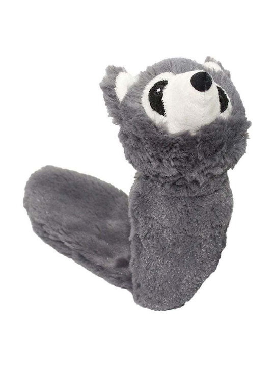 Играчка за кучета Pet Nova Plus във формата на мишка със звук, 41 см, сива