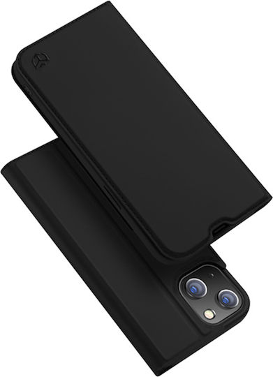 Techsuit Buchen Sie Silikon / Synthetisches Leder Schwarz (Honor X7b, Honor X7b 5G, 90 Smart)