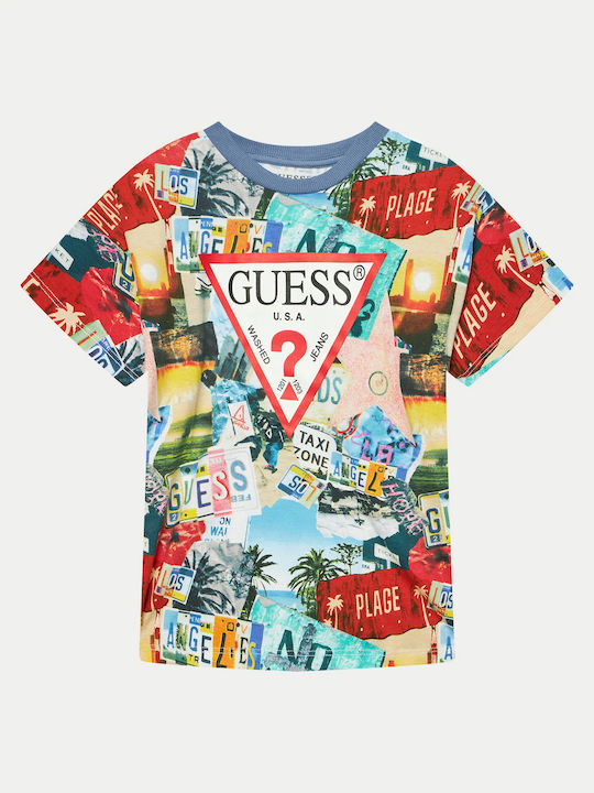 Guess Kinder-T-Shirt Mehrfarbig