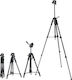 Mozos Kamerastative Sf Pro Schwarz aus Aluminium bis 170cm und maximale Belastung 3kg