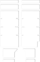 Lizard Skins Protecție furcă Lizardskins Clear Shock Absorber Cover Dimensiune 55mm X 269mm Lucios Nou