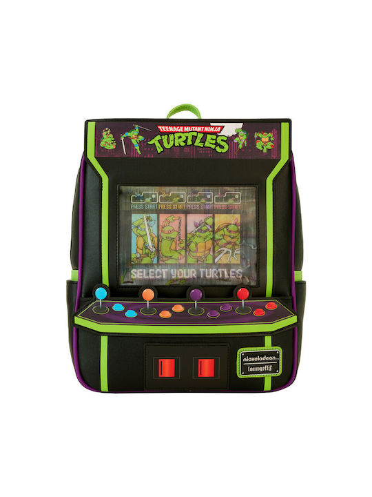 Loungefly Teenage Mutant Ninja Turtles 40th Anniversary Vintage Arcade Παιδική Τσάντα Πλάτης