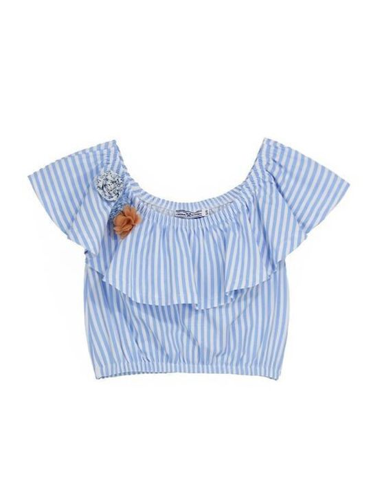 Original Marines Kids Blouse Short Sleeve Blue