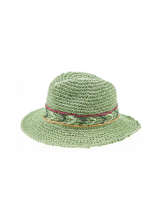 Verde Wicker Women's Hat Green