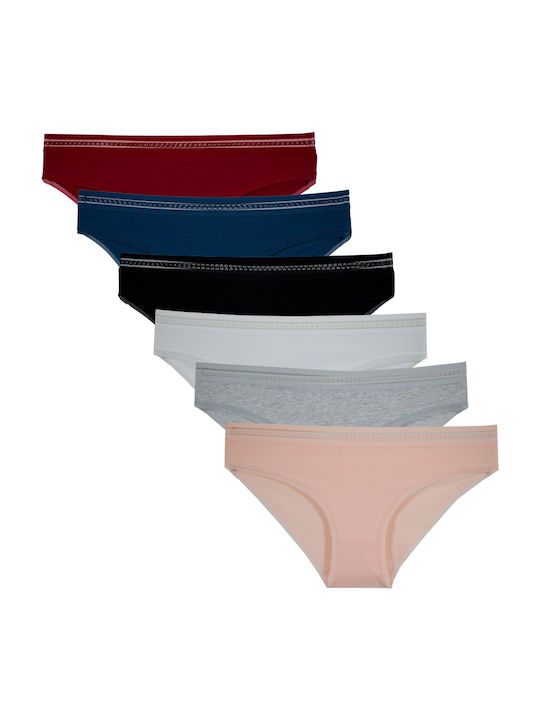 Bonito Damen Slip MultiPack multicolour